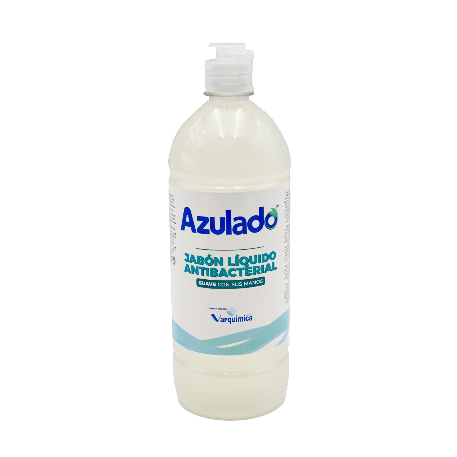 7707340303251 Jabón Líquido 1.000 ML De Manos Antibacterial Neutro Azulado - Imagen 1