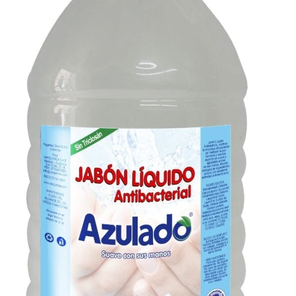 JA0002004 Jabón Líquido 2.000 ML De Manos Antibacterial Neutro Azulado - Imagen 1