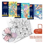 Libro para colorear con escarcha DW-2220 Pointer