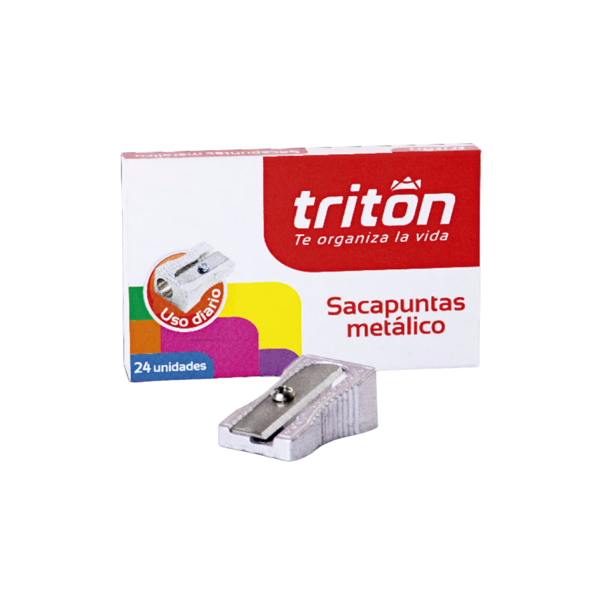 7705465004169 Sacapuntas Tritón Metálico - Imagen 1