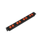 Multitoma Kit 4 Tomas Doble Naranja