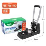 Perforadora Pointer 150 Hojas profesional guia ajustable PU-19-150