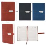 Agenda Pointer permanente cuero HJ Bone Broche AG-24104-AP