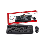 Combo teclado + Mouse Genius KM-200 USB Negro Alámbrico