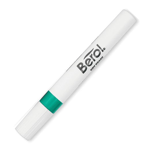 Marcador Berol borrable verde