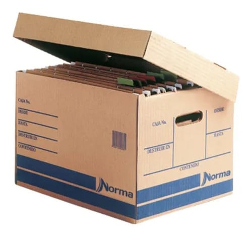Caja archivo inactivo No. 20 Norma Ref: 300 40x32x27 CM
