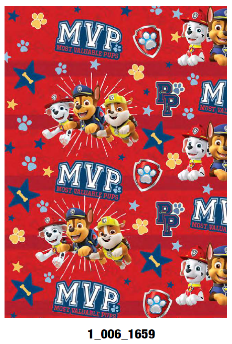 Papel de regalo Paw Patrol