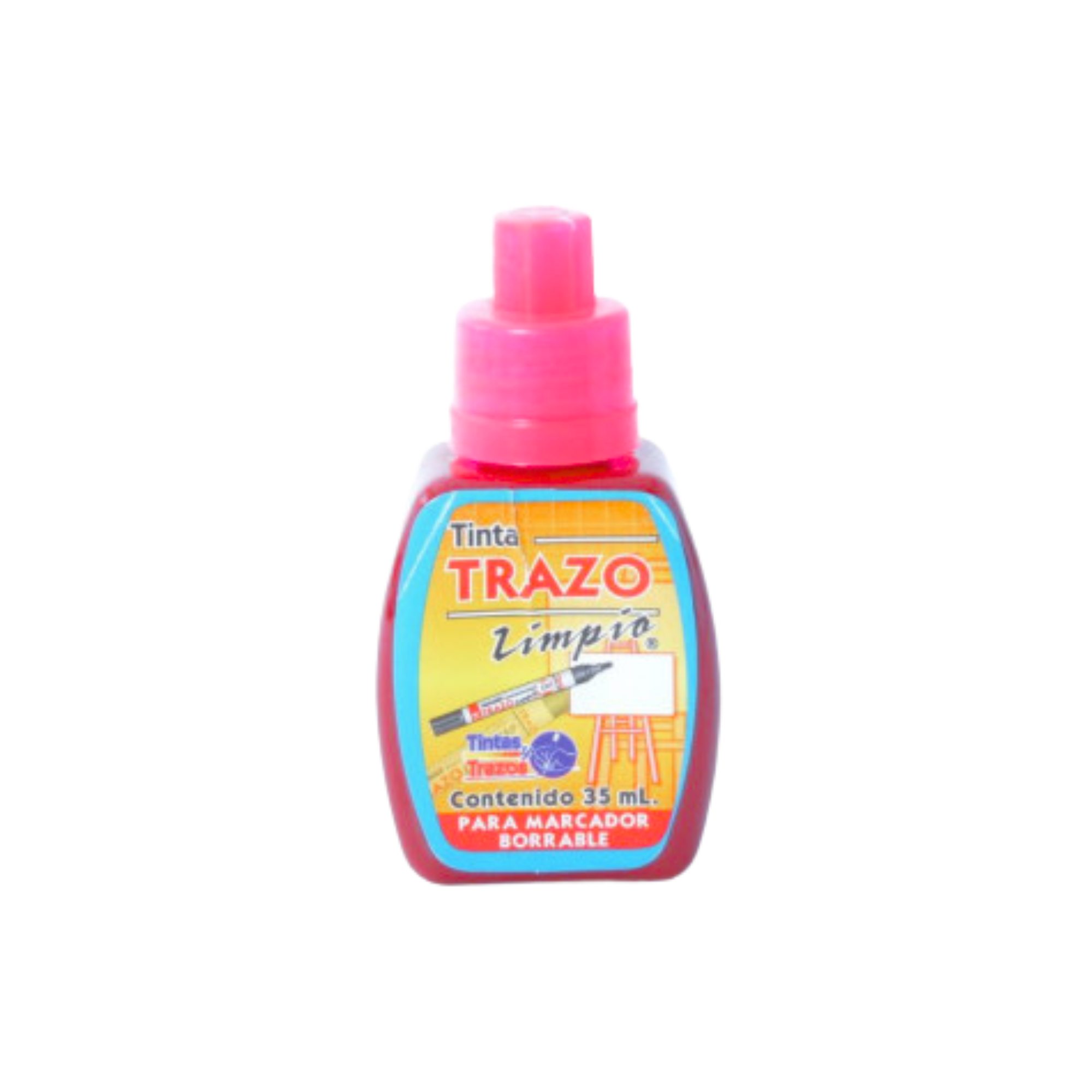 images Tinta Marcador Borrable Fucsia 35ml Trazo - Imagen 1
