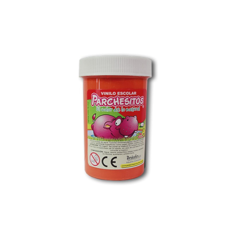 Vinilo Parchesitos 125ml naranja