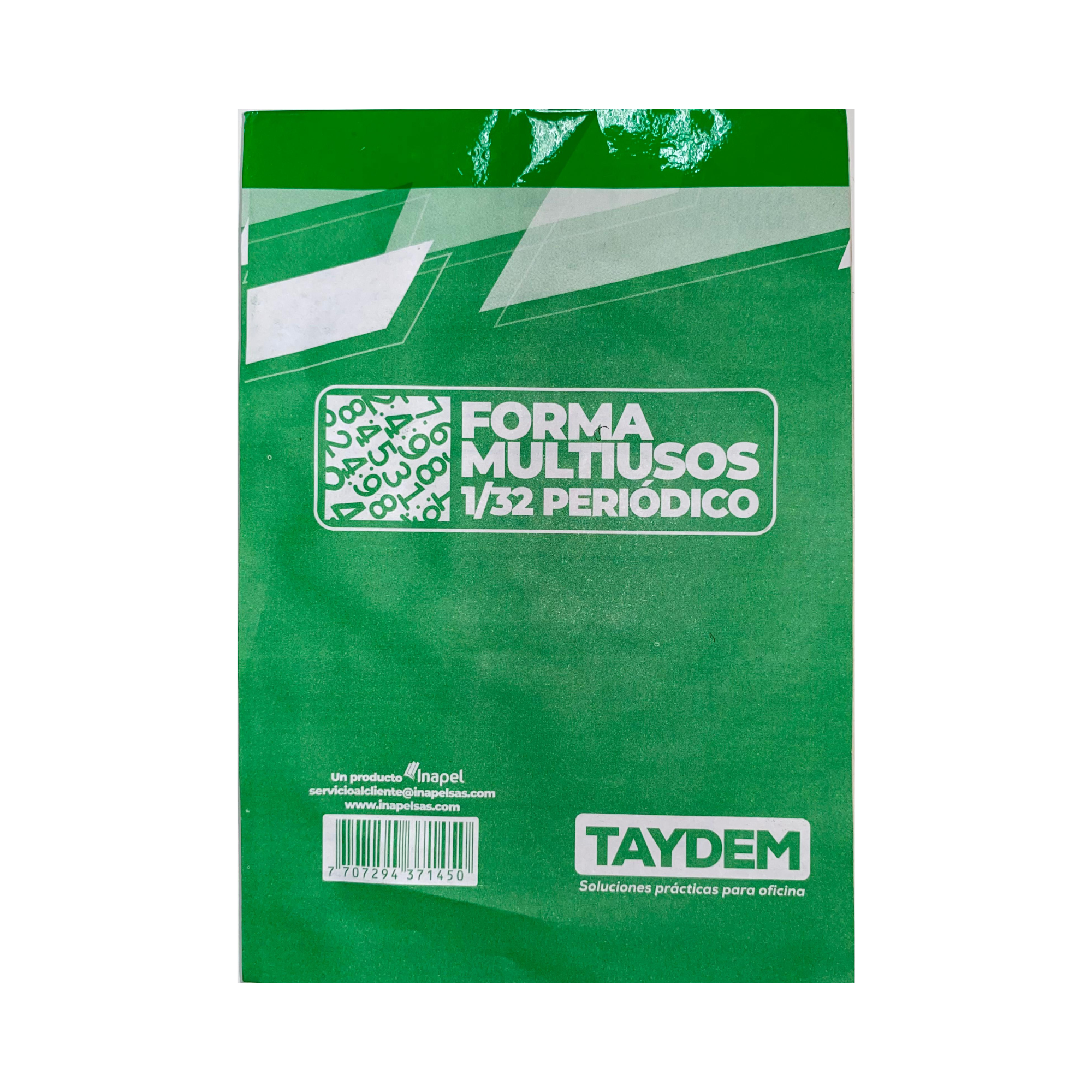 Talonario Taydem Forma Multiusos 