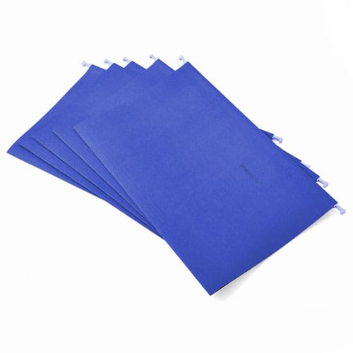 images Folder Colgante Azul Varilla Metálica x Unidad Fabrifolder - Imagen 1