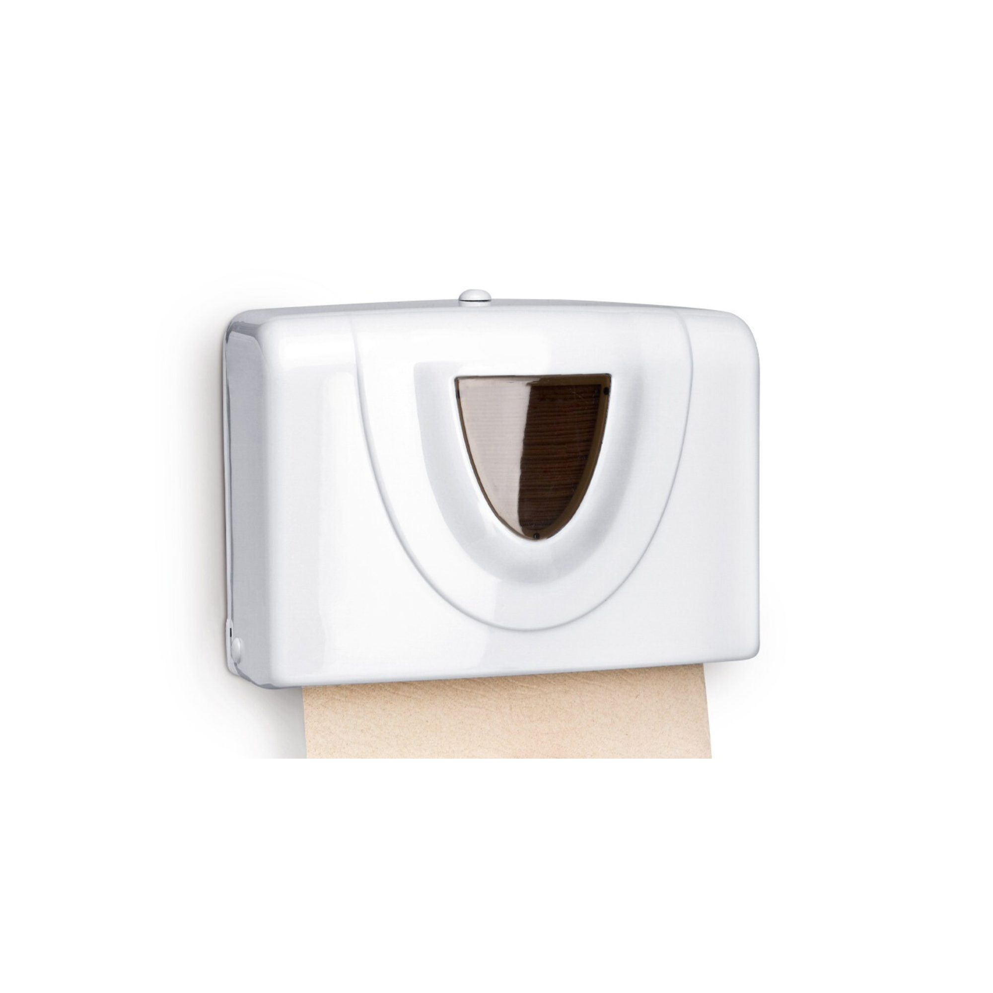 Dispensador de toalla de manos en Z Blanco