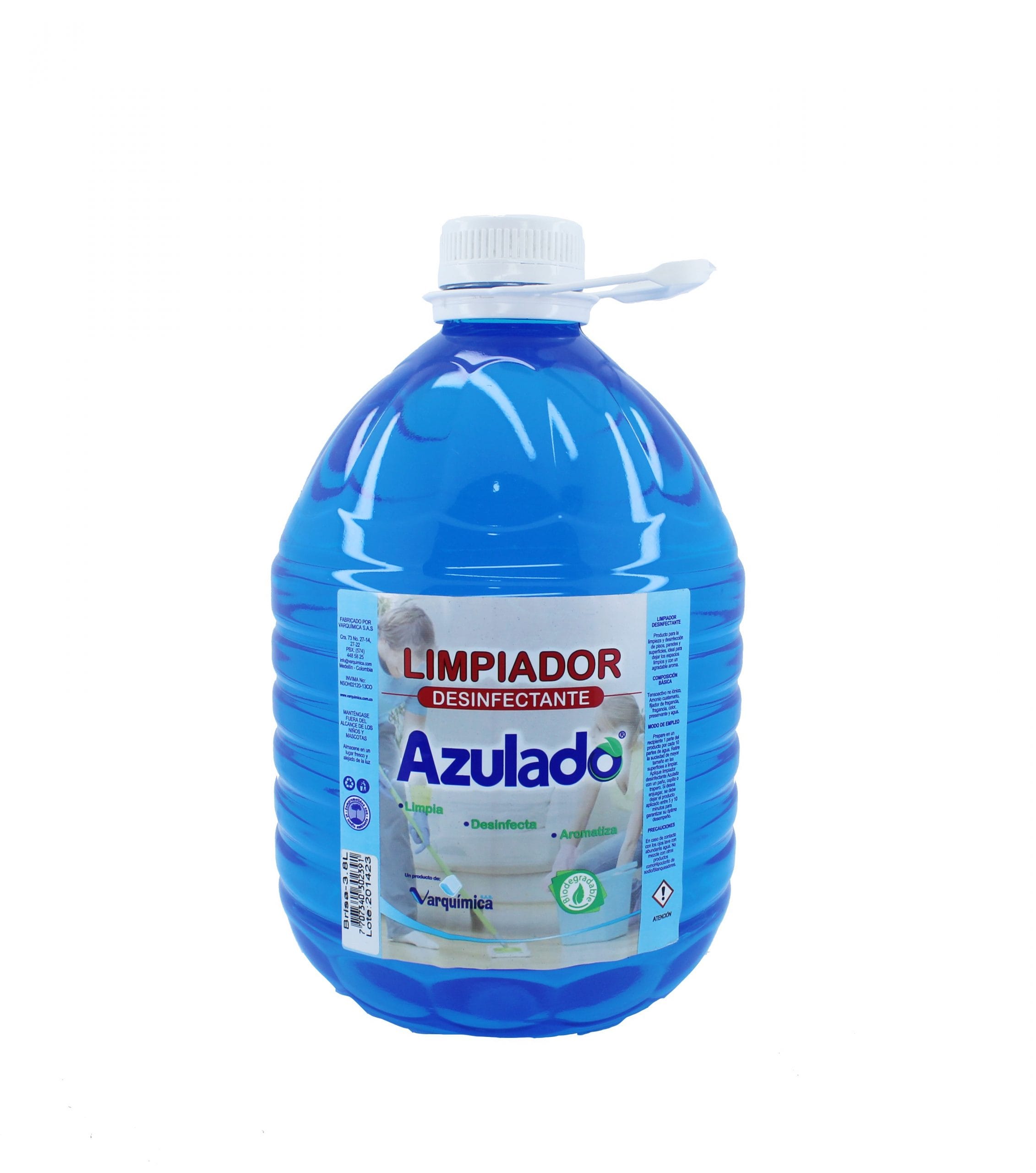 Limpia Piso Azulado 3.800 ML Brisa Desinfectante