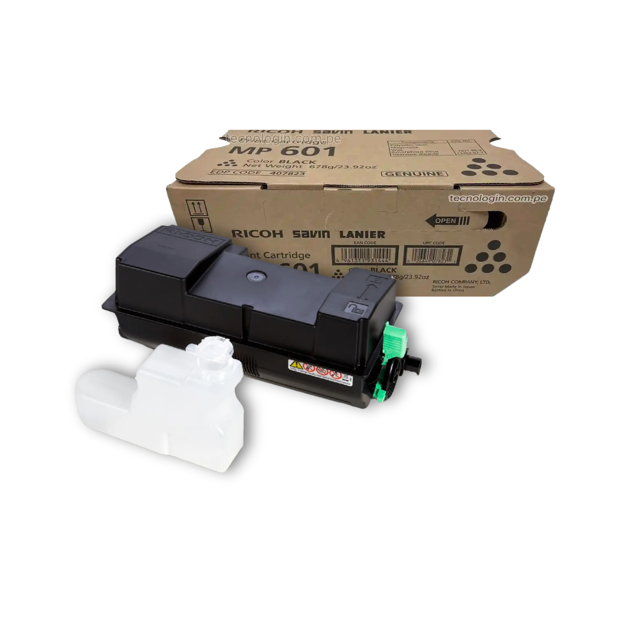 Tóner MP501 MP601/SP5300DN/SP5310DN Rinde 25.000 paginas al  5%