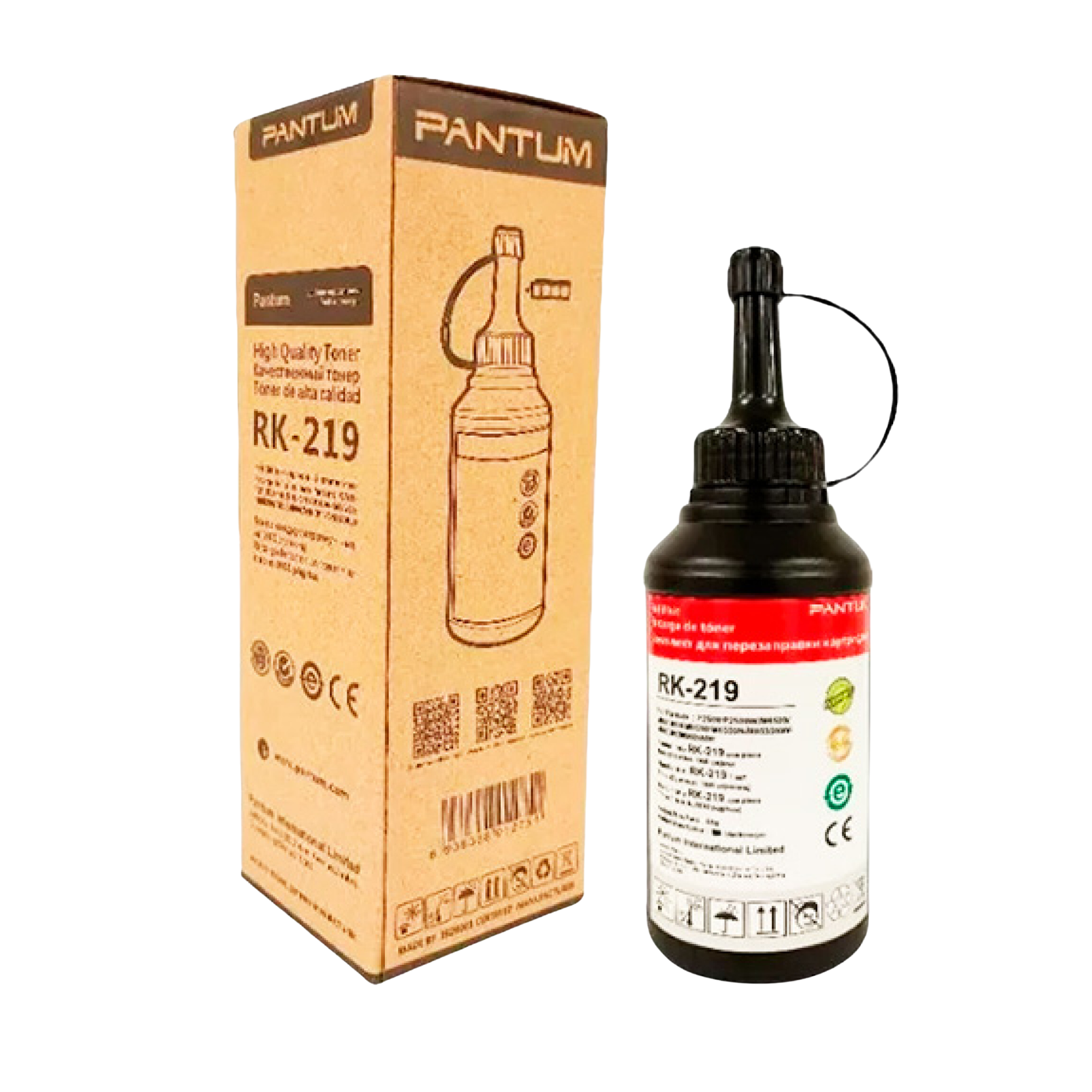 Recarga Pantum RK 219 Original 1600K 5% P2509 