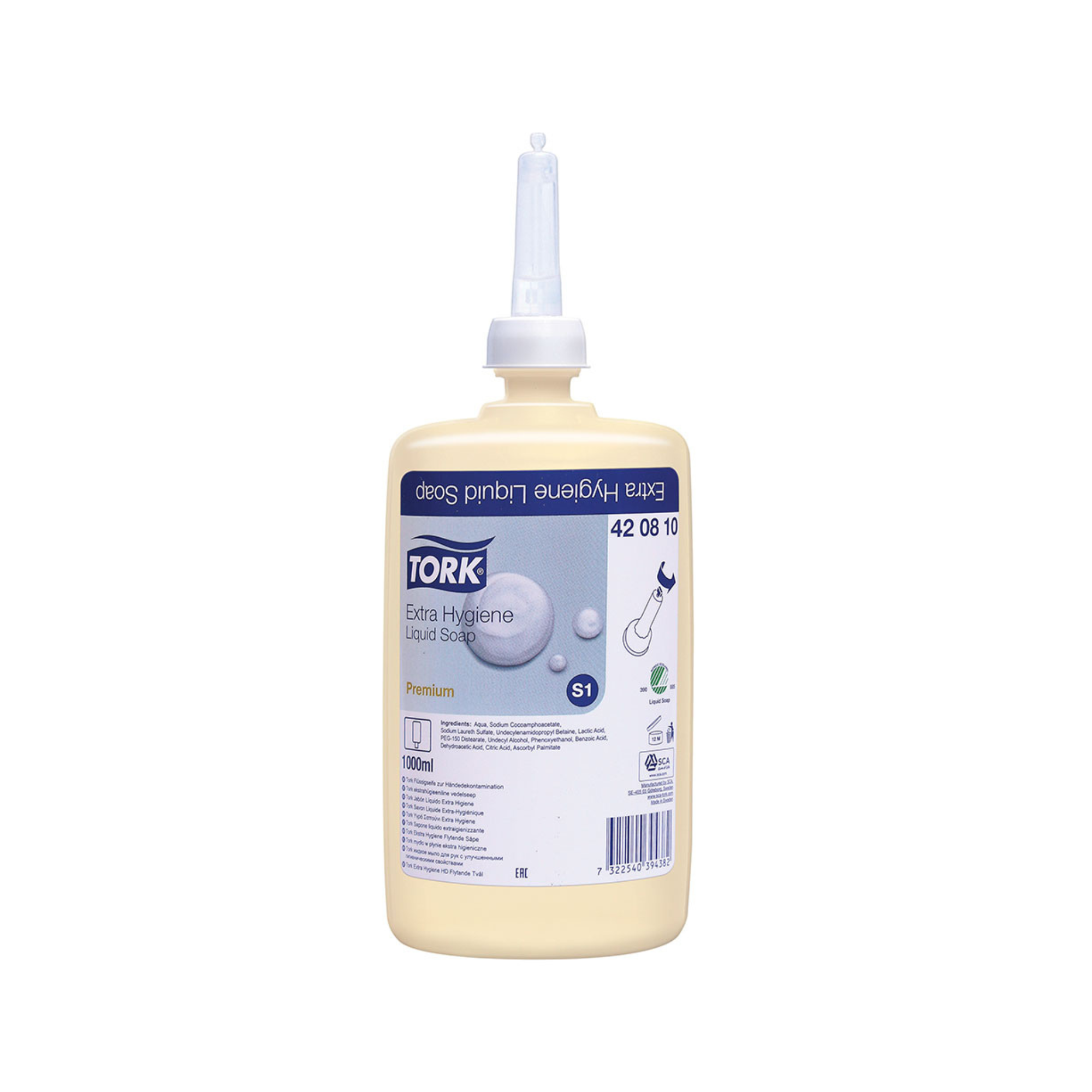 Jabón Familia Liquido de manos 80510 Manos 1LT Antibacterial