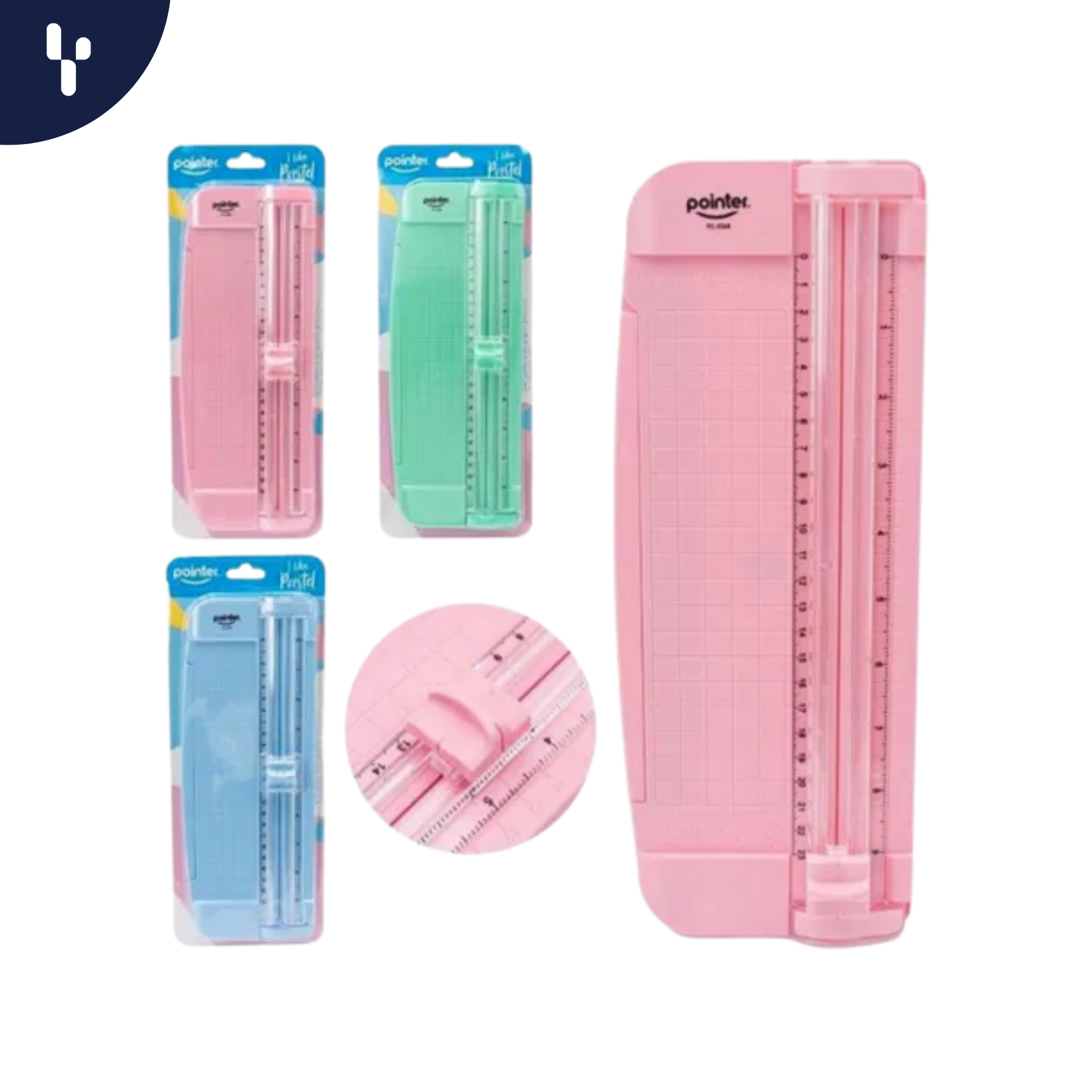 Guillotina Portatil Pointer Colores surtidos