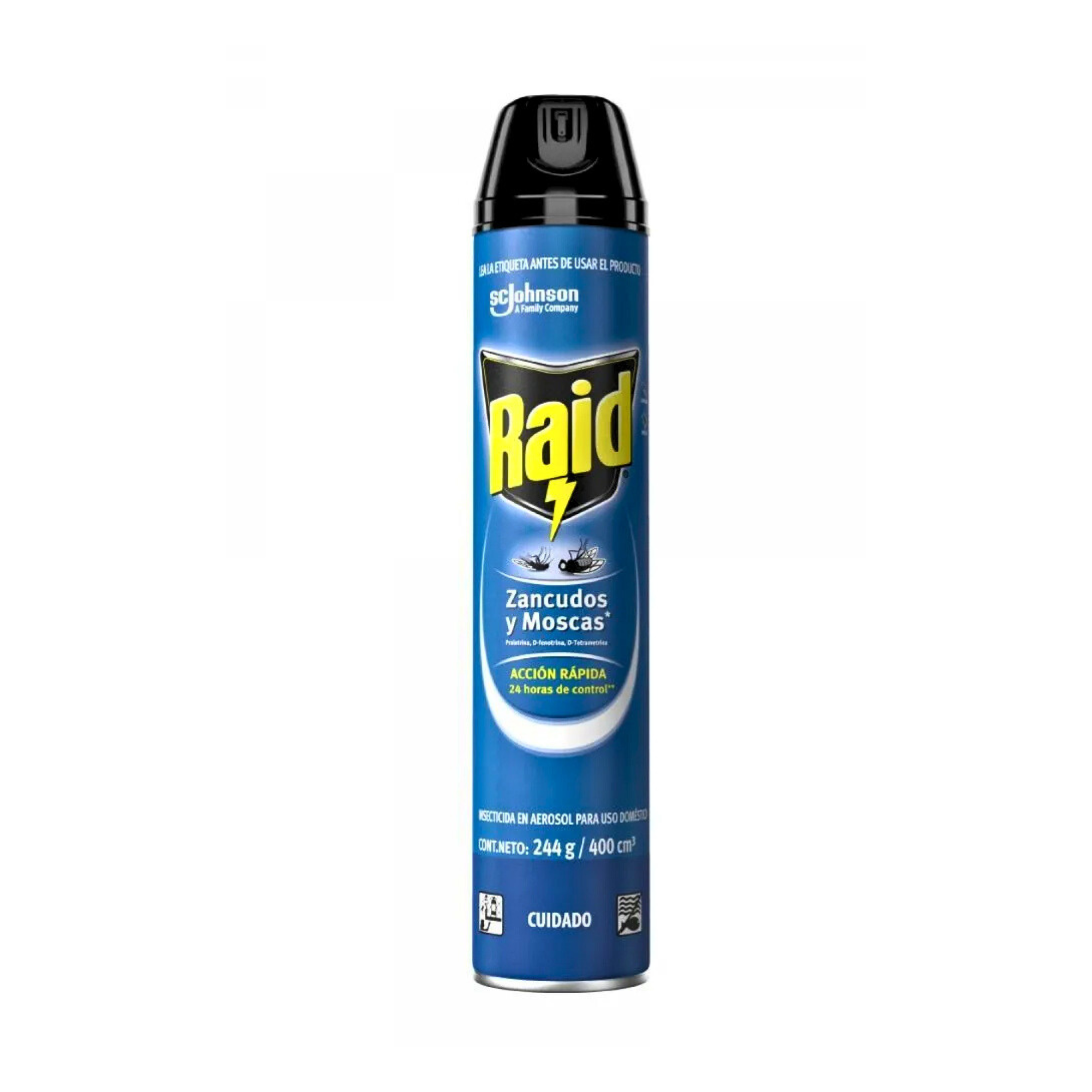 Insecticida Raid Elimina Voladores 400ml 