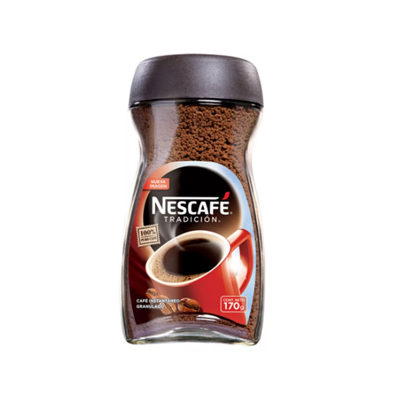 Café 170 grs instantáneo tradicional Nescafe