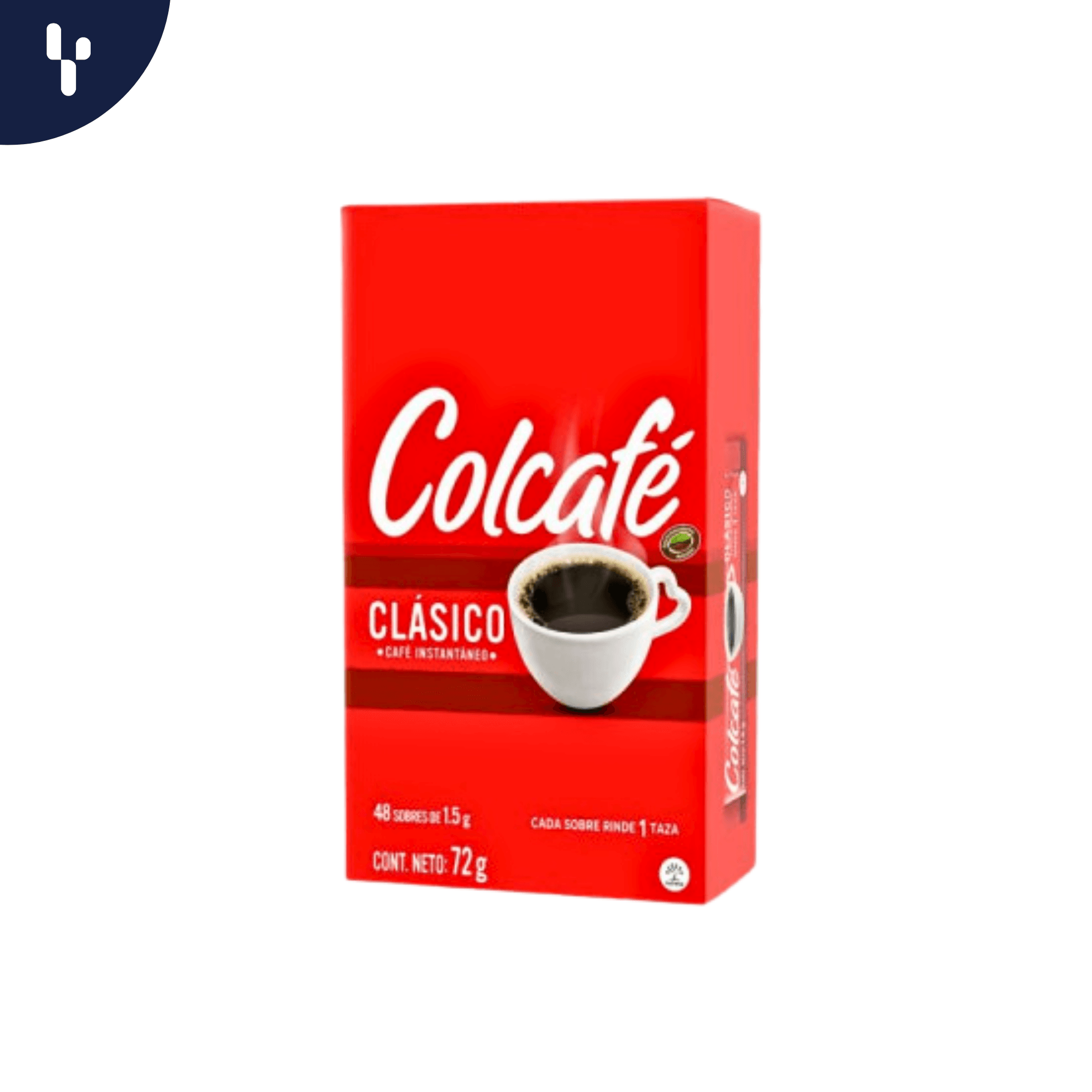 Café X48 Sobres Colcafé Instantáneo Clásico