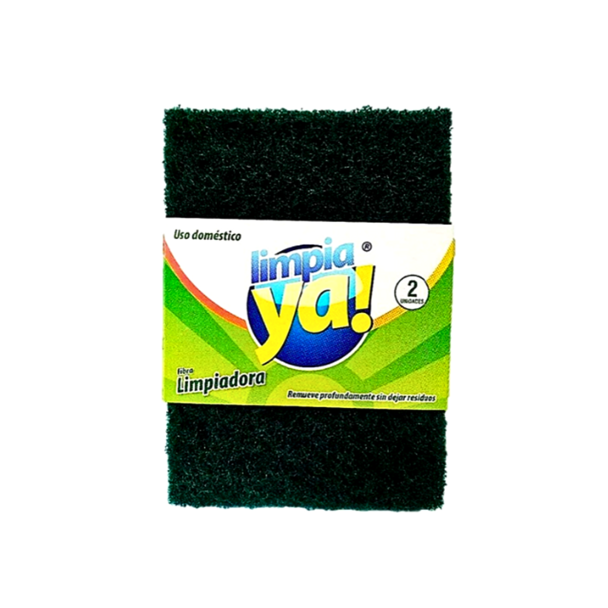 Esponja Abrasiva LimpiaYa VerdeX2 