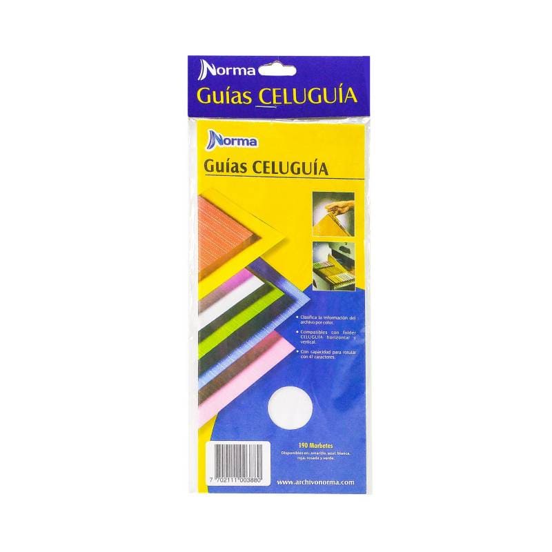 Guias Celuguía Norma 190 Marbetes Blanca