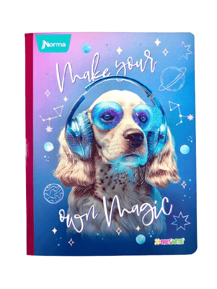 Cuaderno Cosido X-presarte 100H Grande Línea Corriente Femenino