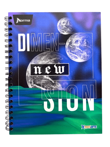 Cuaderno Argollado X-presarte Grande 80H Línea Corriente