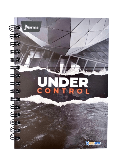 Cuaderno Argollado X-presarte Linea corriente Pequeño 80H Masculino