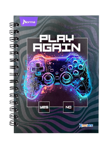 Cuaderno Argollado X-presarte 80H Cuadriculado Pequeño