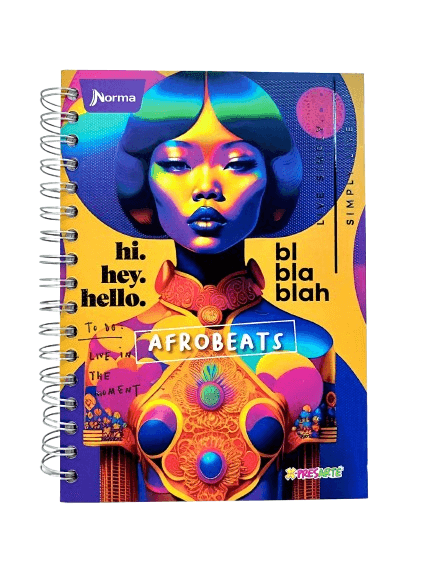 Cuaderno Argollado X-presarte Mediano Mixto Femenino 175H 7 Materias