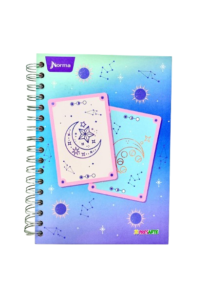 Cuaderno Argollado X-presarte Mediano Mixto Femenino 160H 5 Materias 