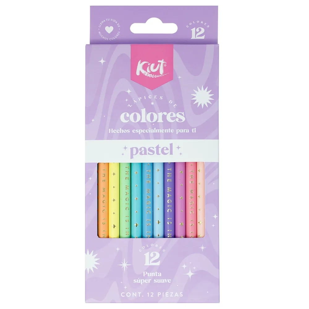 Colores Kiut Pastel X12
