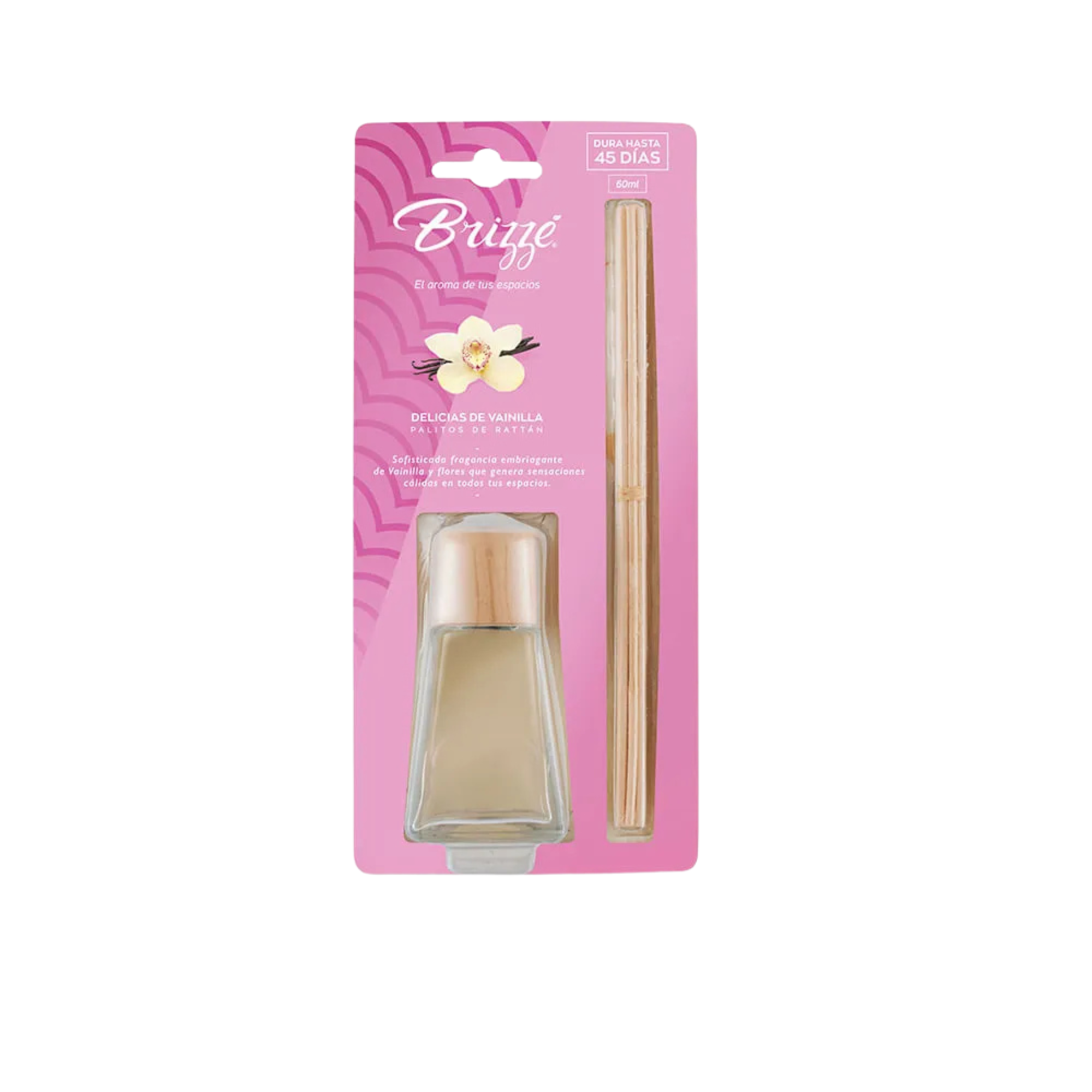 Ambientador Brizzé Palitos varitas Vainilla 60Ml 