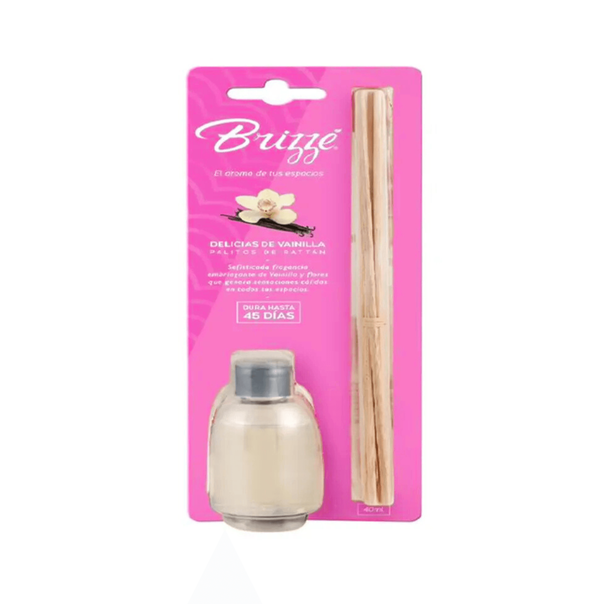 Ambientador Brizze palitos varitas 40ml vainilla