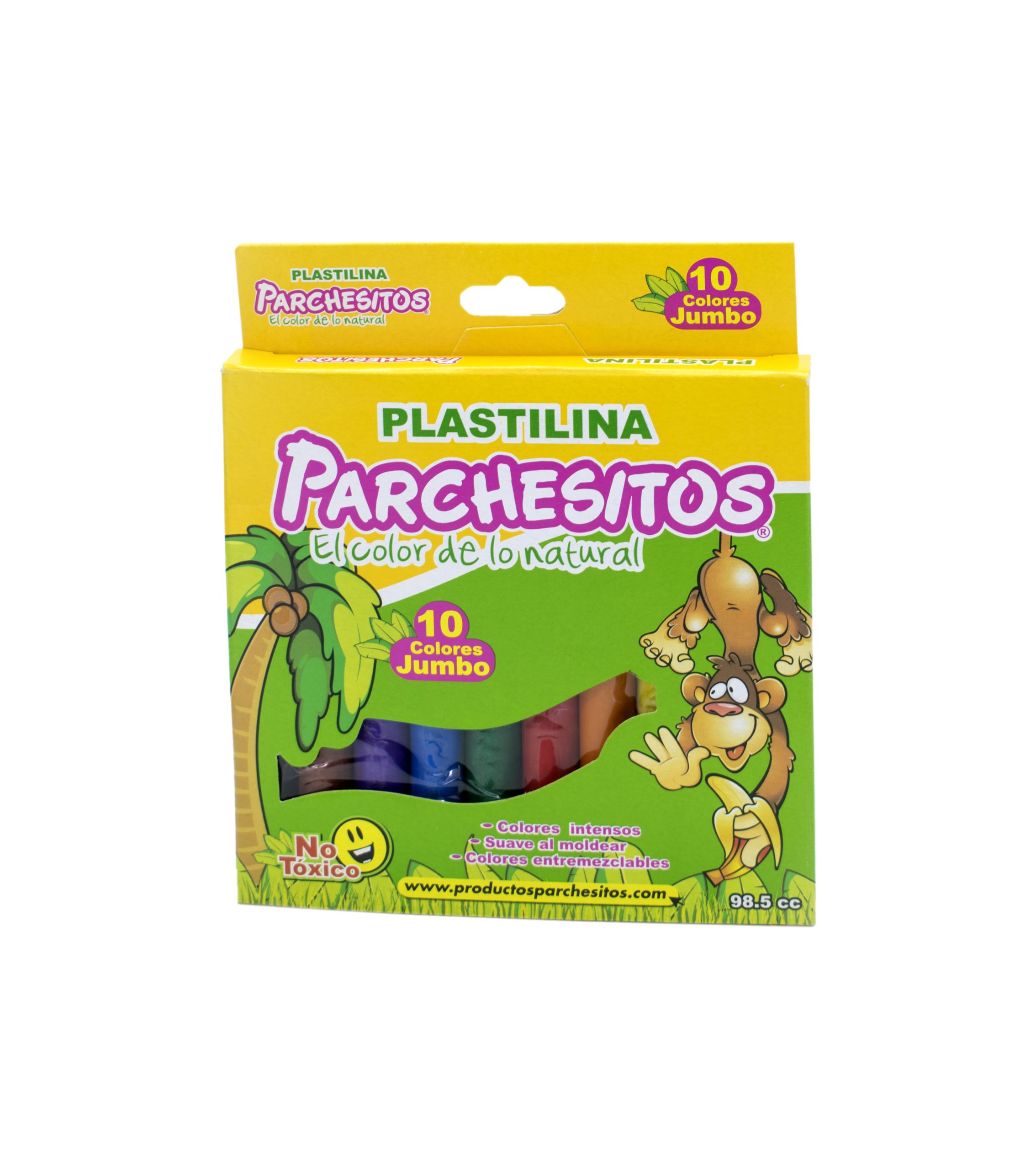 Plastilina Parchesitos Jumbo X10