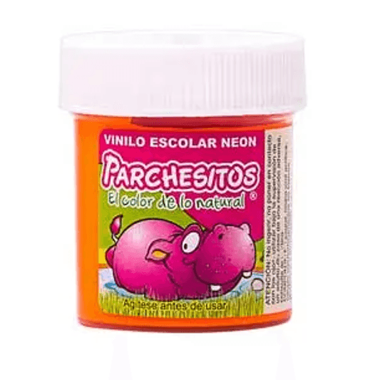 images Vinilo Parchesitos 30ml neón naranja - Imagen 1