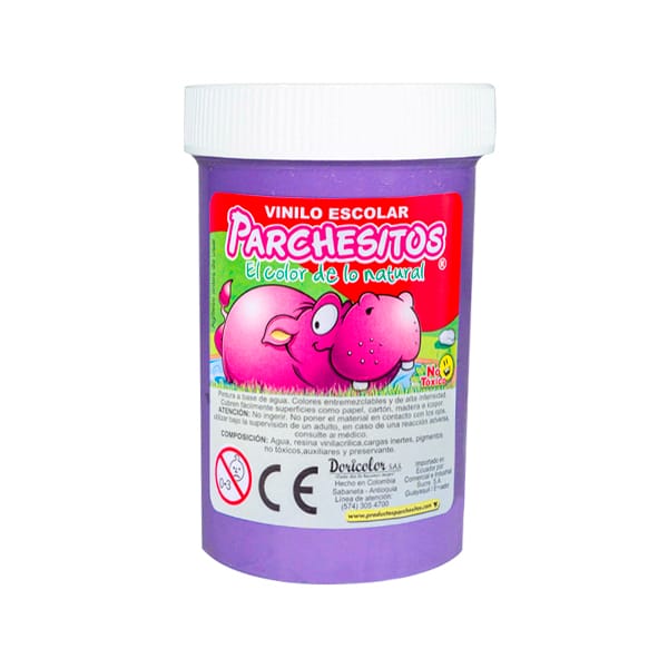 Vinilo Parchesitos 82ml morado