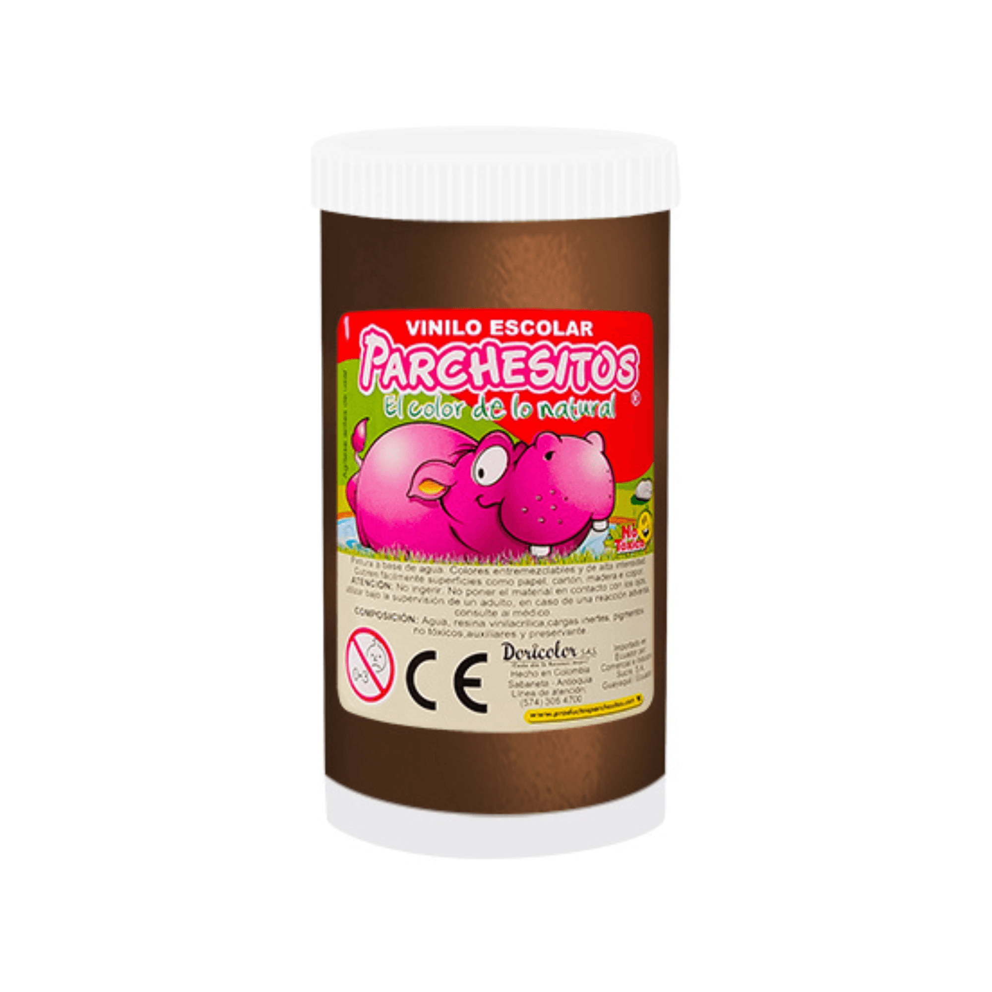 Vinilo Parchesitos 125ml café