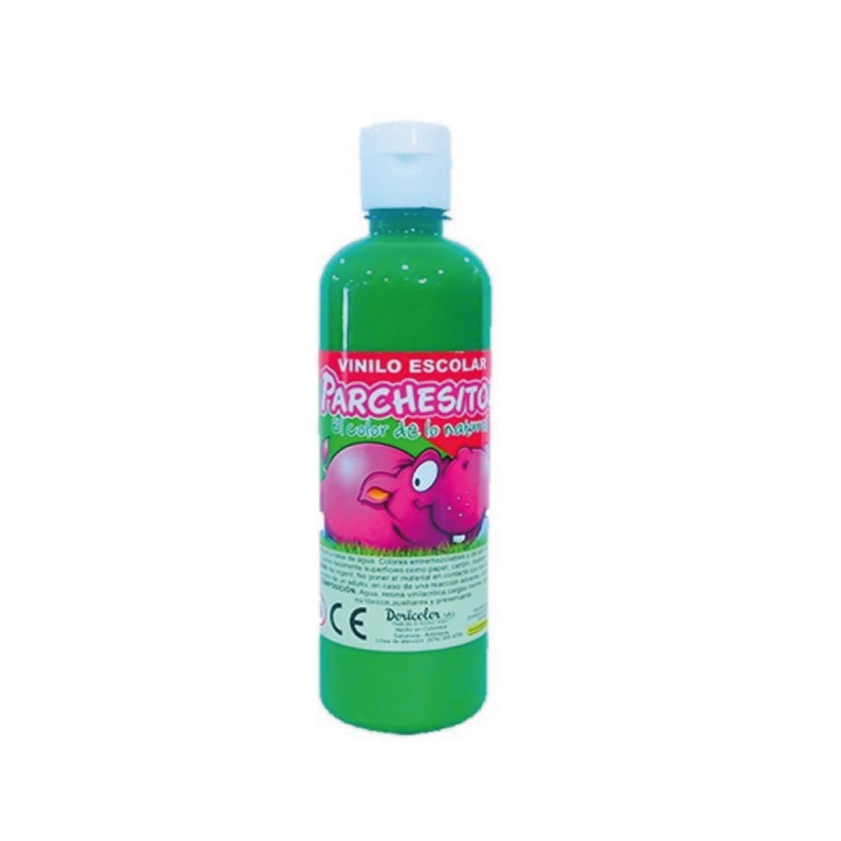 Vinilo Parchesitos 500ml verde oscuro
