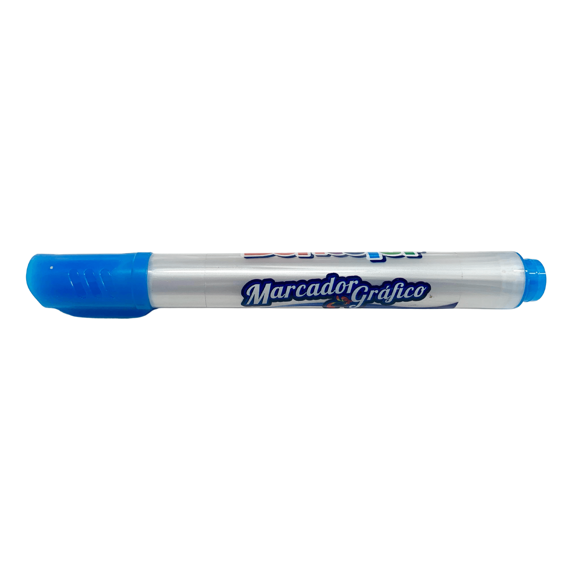 Marcador Doricolor Grafico Vinilo Azul