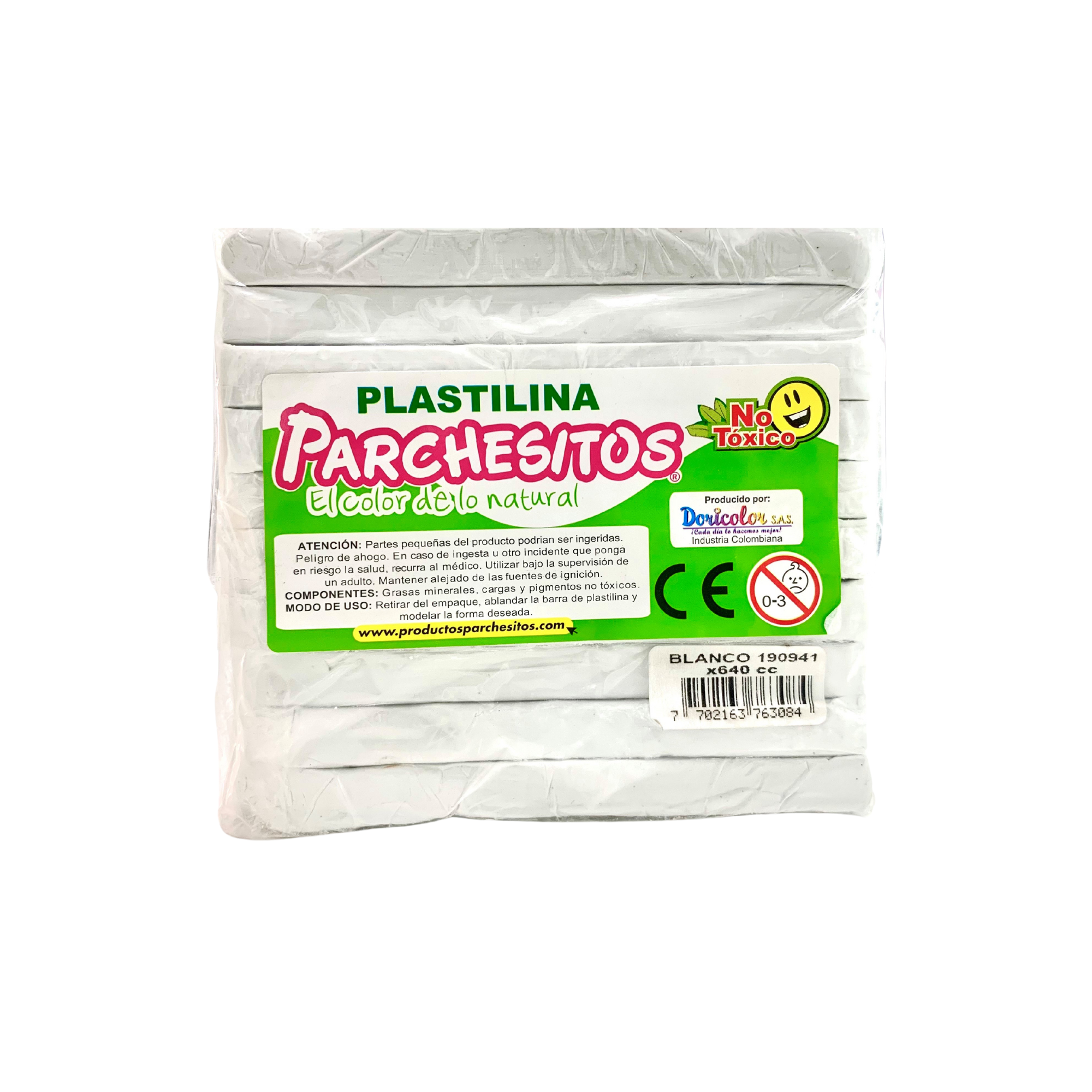 Plastilina Parchesitos Kilo 640CC
