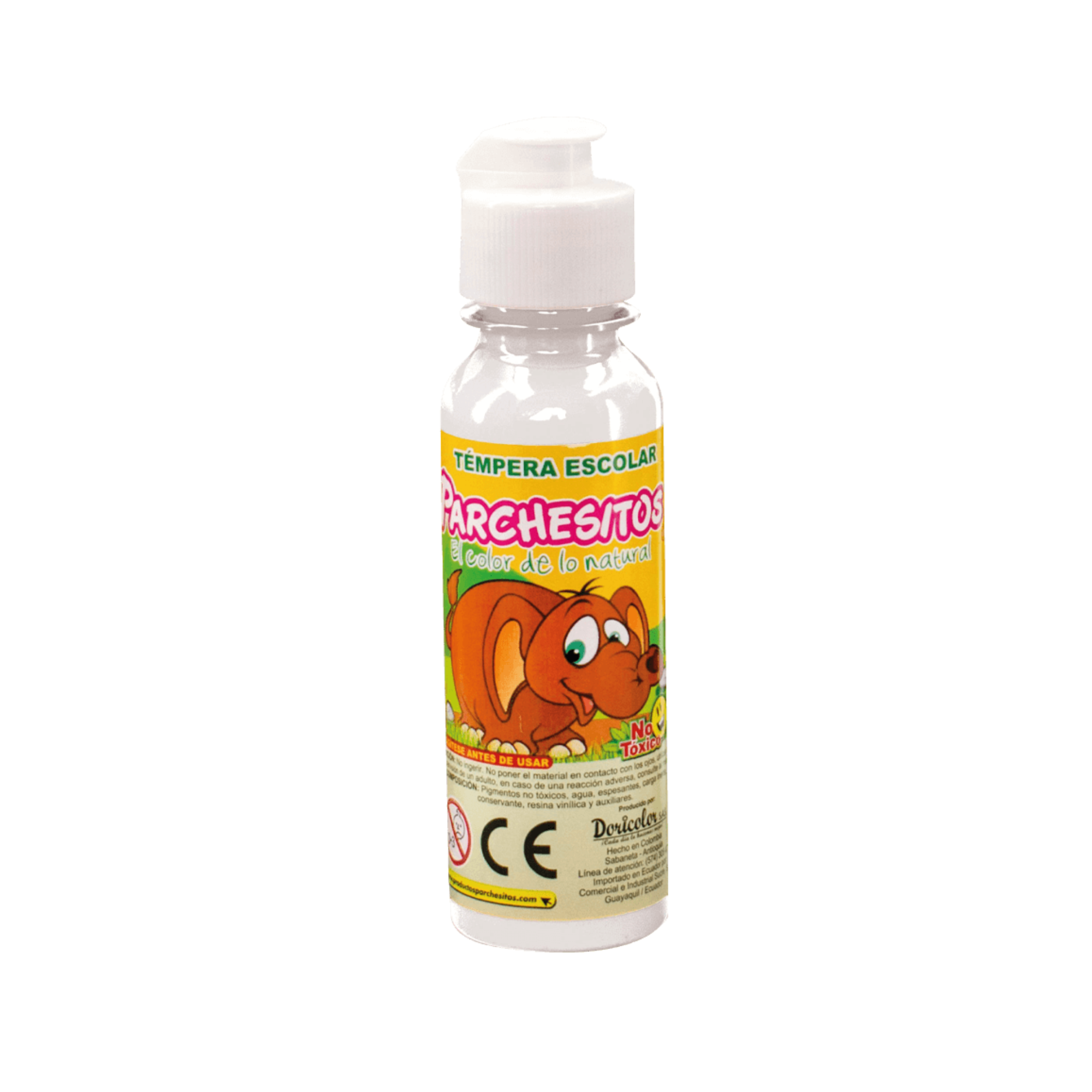 Témpera Parchesitos Blanca 120CC