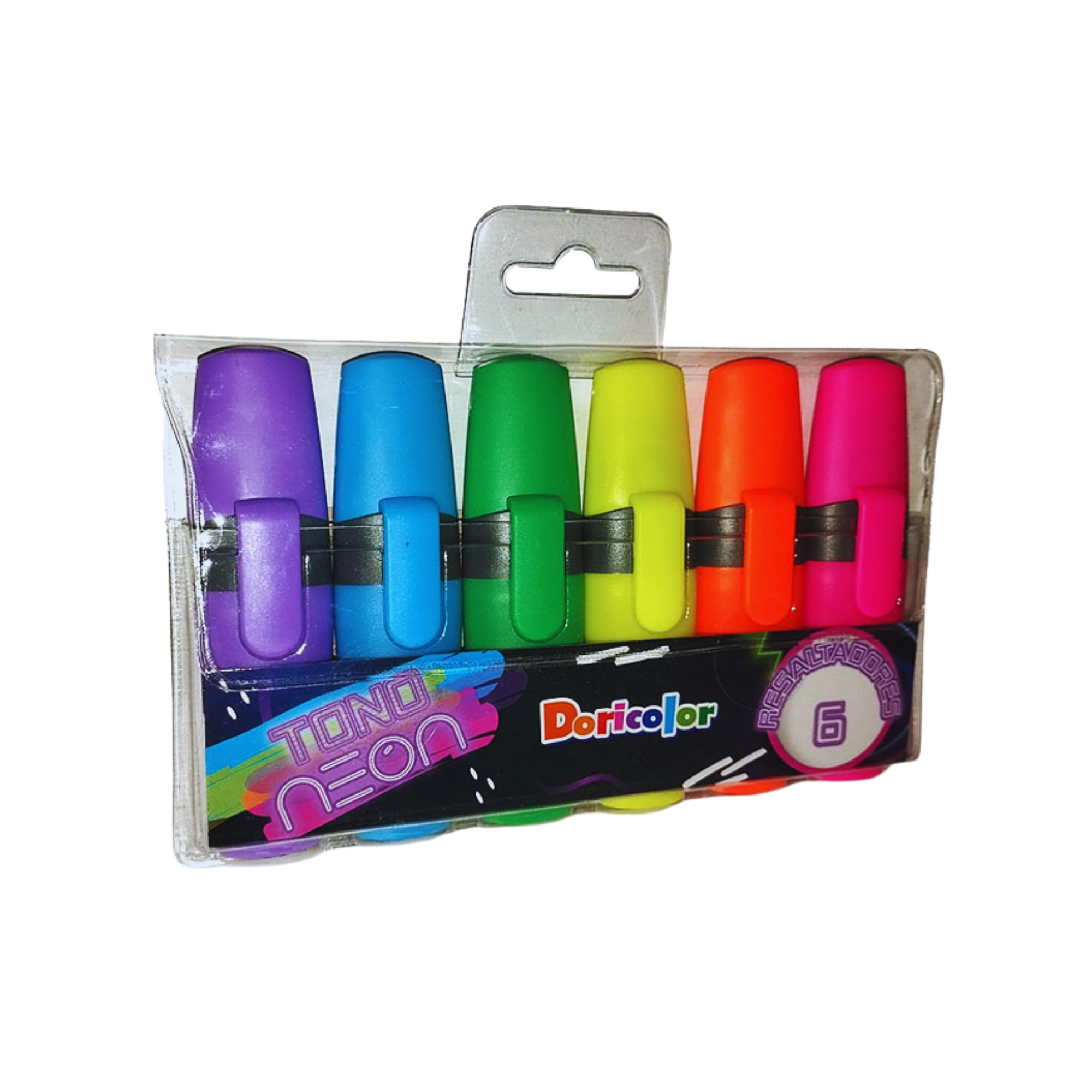 Resaltador Doricolor Neón 7ml X6 