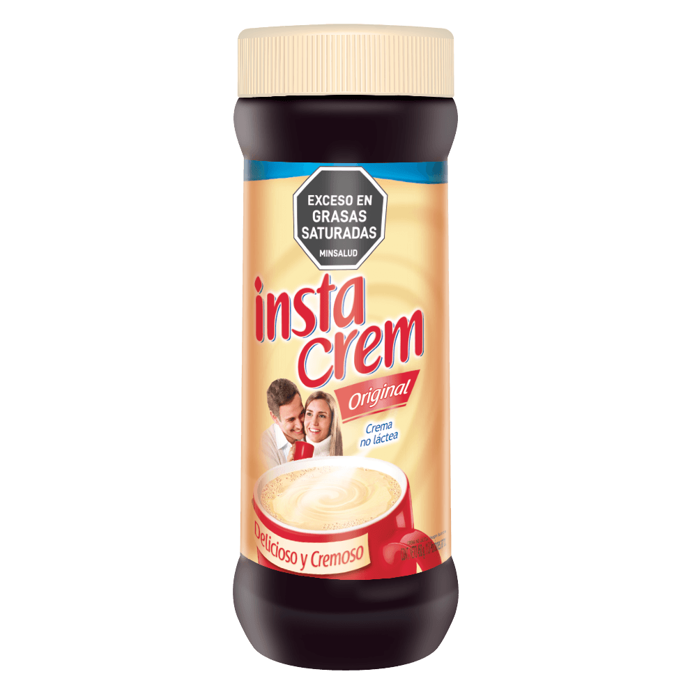 Instacrem frasco 450gr Crema no láctea (Sin lactosa)