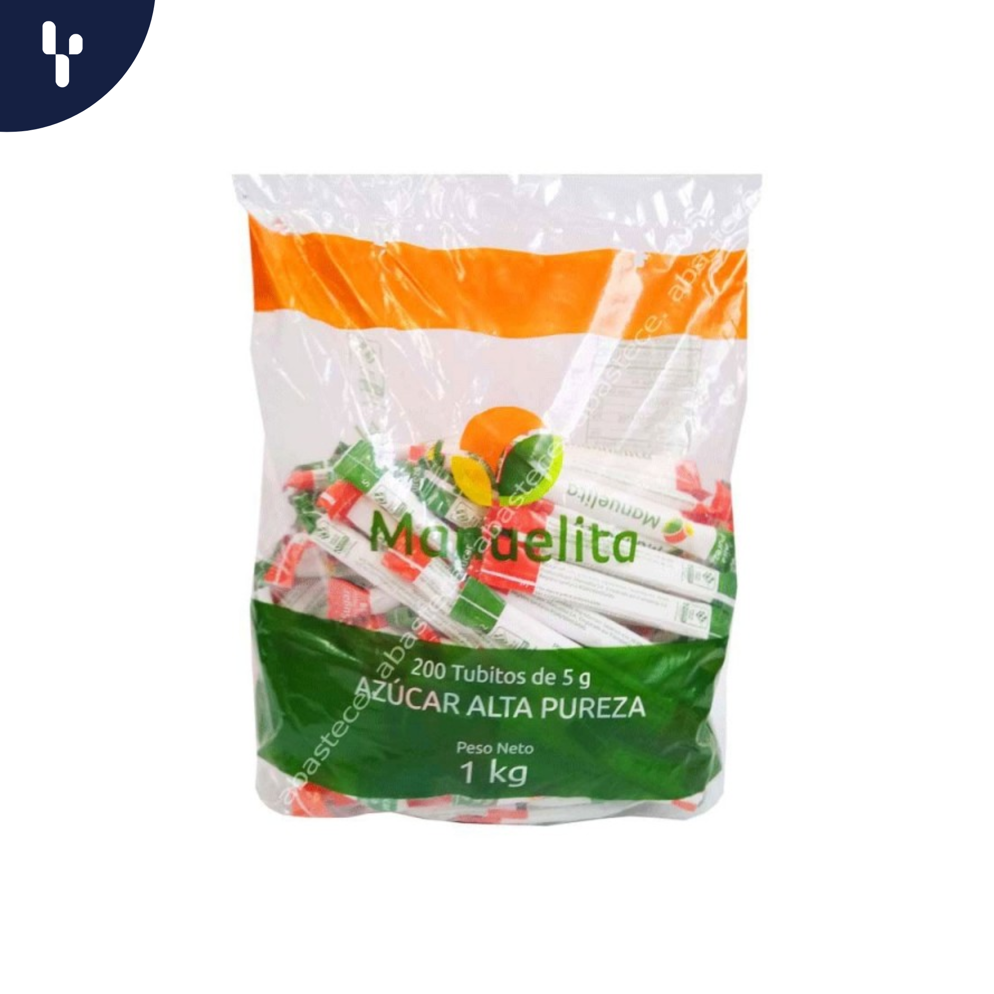 Azucar Manuelita X200 Tubipack 5Gr 