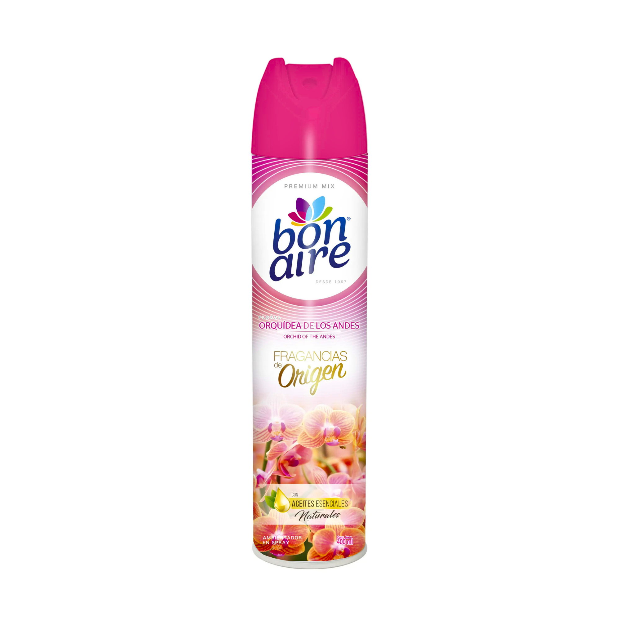 Ambientador Bonaire 400ml Floral orquídea los andes 