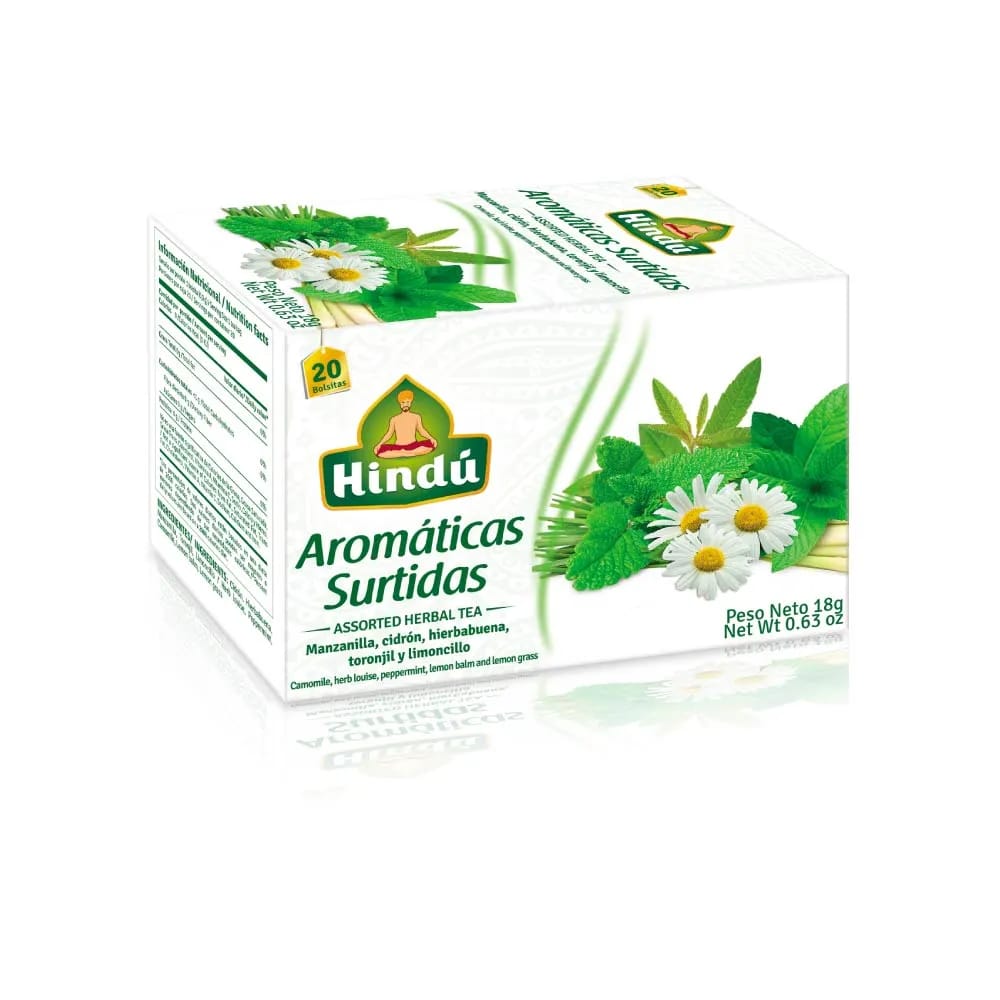Aromática Hindú institucional surtida X20