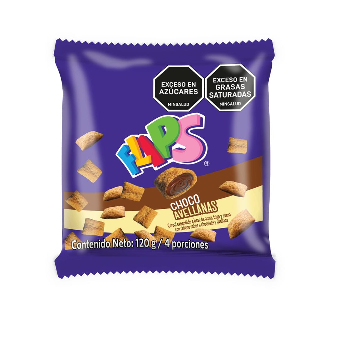 Cereal Flips Choco avellana 120gr