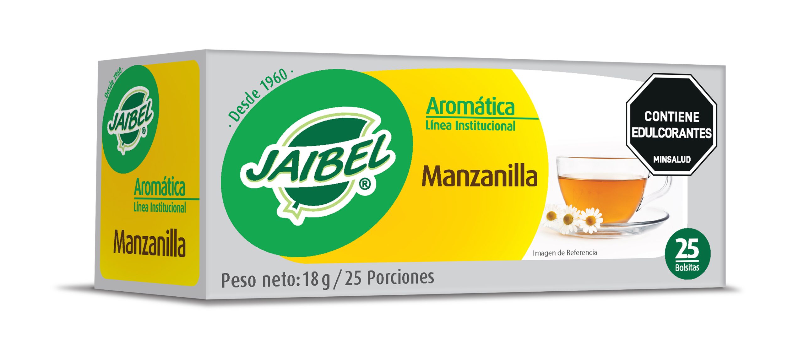 Aromática Jaibel institucional Manzanilla X25 